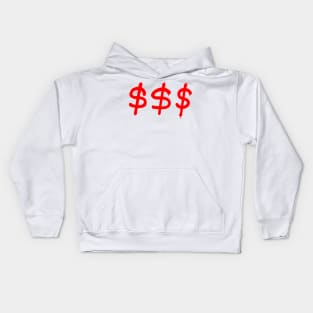 Money Icons Kids Hoodie